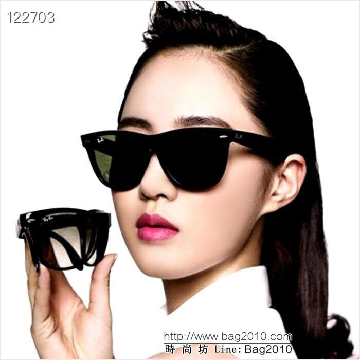 RAYBAN雷朋 RB4105 經典旅行者系列 可攜式折疊款 男女通用 時尚太陽鏡  lly1199